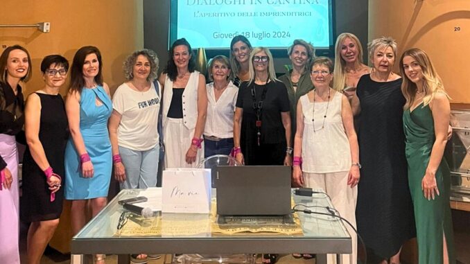 Successo per il primo appuntamento di Dialoghi in cantina di Terziario donna