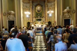 Grande festa alle Clarisse di Bra in onore di santa Chiara 1
