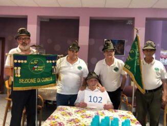 Muore a 102 anni il decano degli alpini di Bra