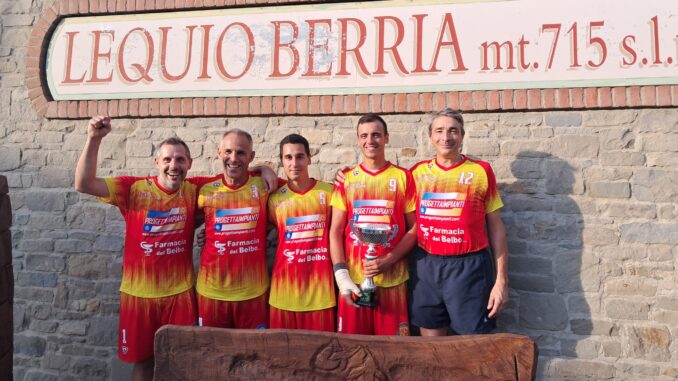 Niella Belbo vince la Coppa Italia di Serie A di pantalera