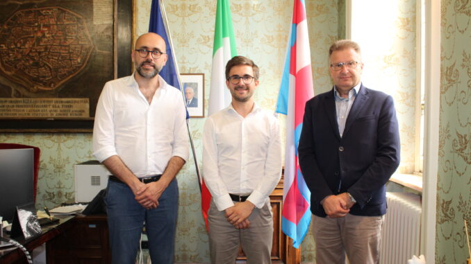 Il sindaco di Alba, Alberto Gatto, ha incontrato il presidente della Provincia di Cuneo, Luca Robaldo