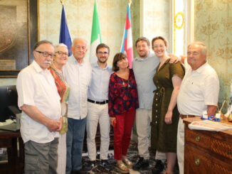 Alba: il sindaco Alberto Gatto ha incontrato Sean Snider, nipote del sindaco John 1
