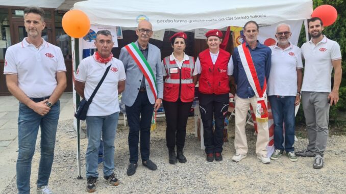 Alla festa di Valmala volontari del Cisom di Bra