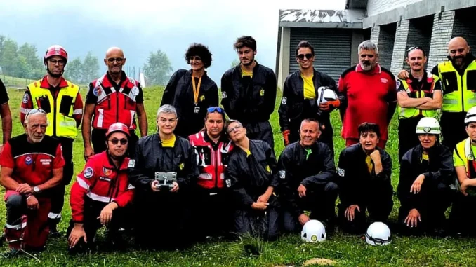 All'addestramento di Bagnolo Piemonte anche la Anc albese