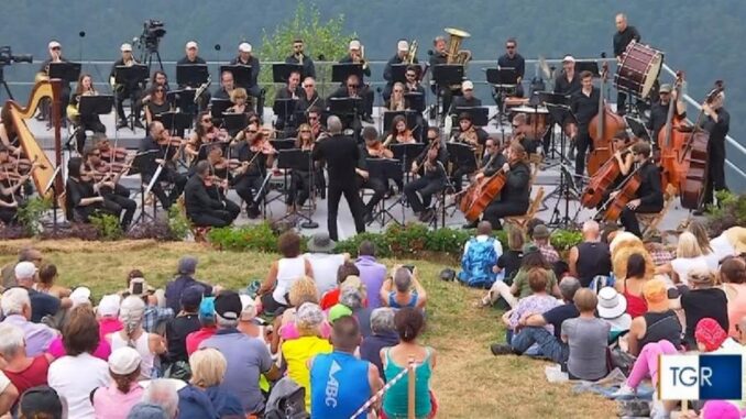 A Prato Nevoso il concerto di Ferragosto Rai ma questa mattina piove