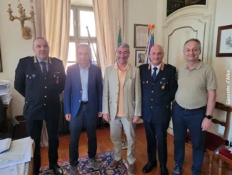 Il sindaco di Bra Gianni Fogliato incontra il nuovo prefetto Mariano Savastano 1