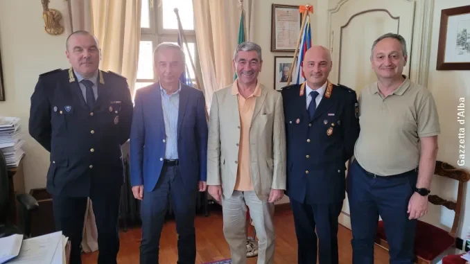 Il sindaco di Bra Gianni Fogliato incontra il nuovo prefetto Mariano Savastano 1