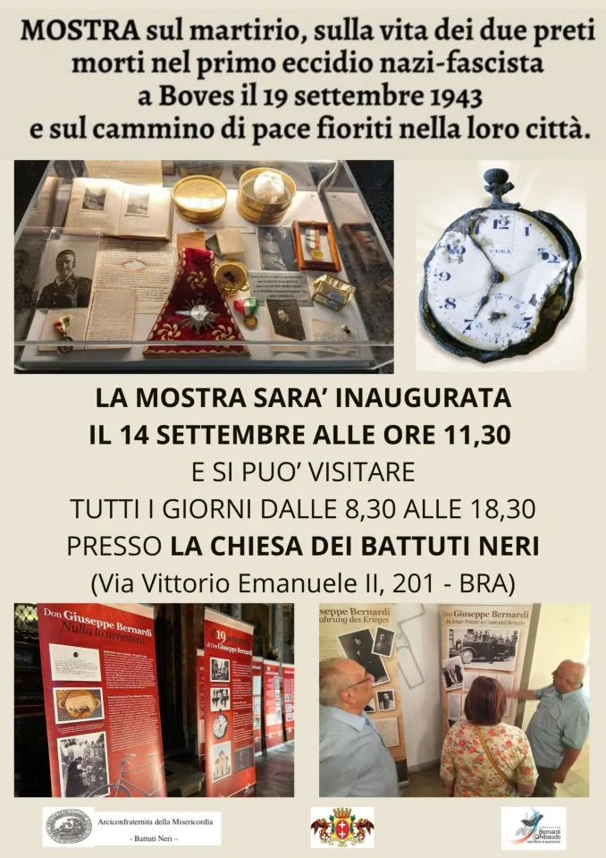 A Bra le reliquie e la mostra dei martiri di Boves 1