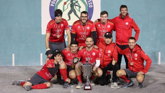 La Cantina Terre del Barolo Albese vince la Supercoppa di pallapugno