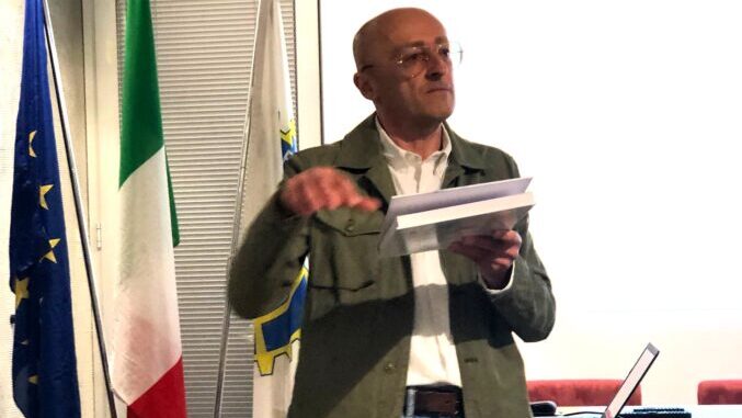 piero bosco porta l’artico al rotary club bra