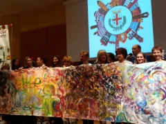 Presentato ad Alba il drappo del Palio degli asini 2024 4