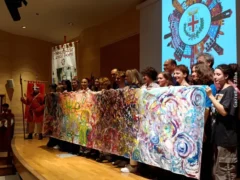 Presentato ad Alba il drappo del Palio degli asini 2024 5