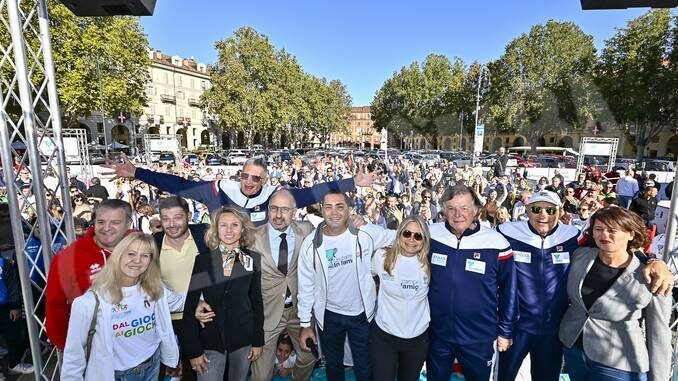 asti campioni sport 2 Festa in piazza Alfieri per 250 bambini con Panatta, Lucchetta e Graziani