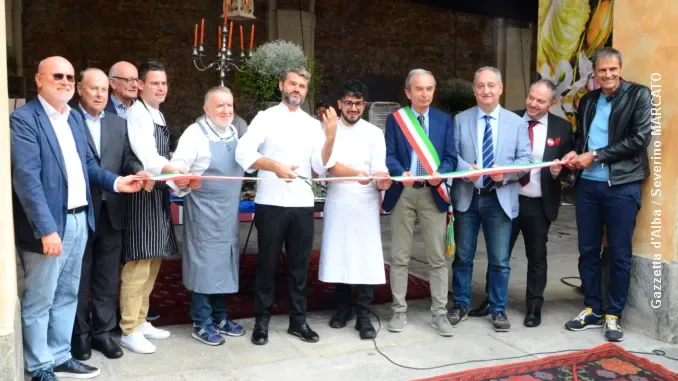 Enrico Boglioli,  chef con quattro stelle Michelin, è stato incoronato a Bra's 7