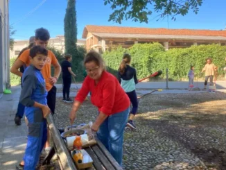 Questa è Ca' del bosco (Bra)! I volontari della frazione puliscono l'area intorno alla chiesa 3