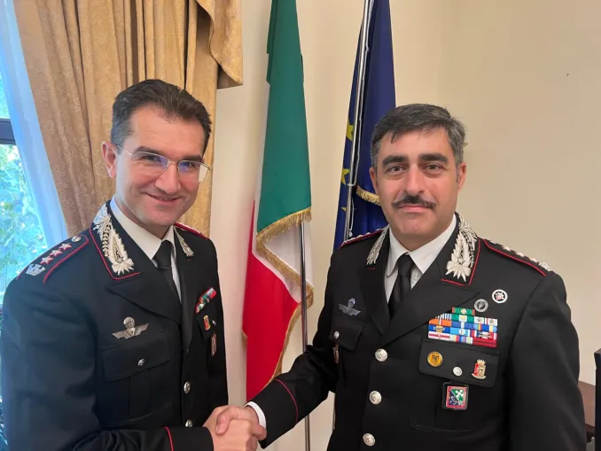 I Carabinieri di Cuneo hanno un nuovo comandante provinciale, insediato il colonnello Marco Piras
