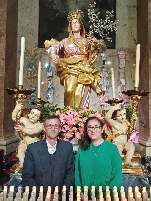 Anche La Floresta in Uruguay prega la Madonna dei fiori
