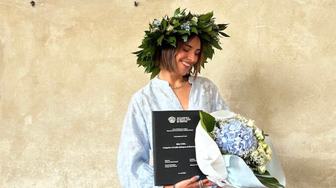 Una tesi da 110 e lode dedicata all'artista Pinot Gallizio