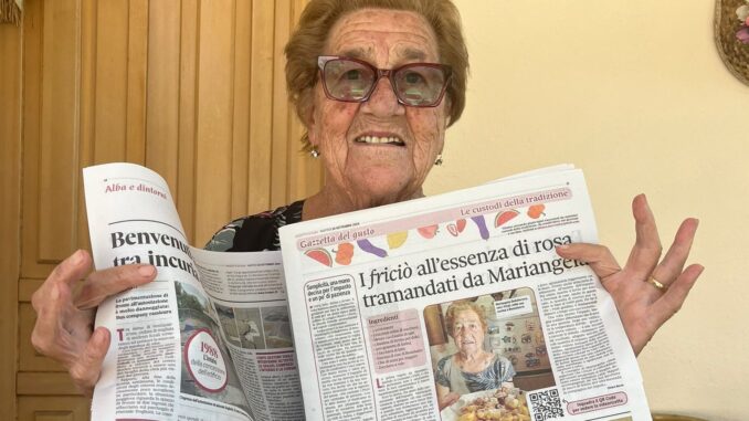 Le custodi della tradizione: i friciò all'essenza di rosa di Mariangela NON PUBBLICARE