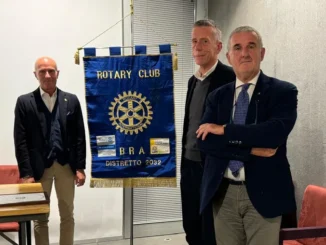 Il Rotary club Bra saluta l'ingresso dei nuovi soci Guido Boglione e Luciano Tarditi