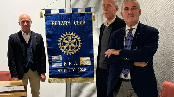 Il Rotary club Bra saluta l'ingresso dei nuovi soci Guido Boglione e Luciano Tarditi