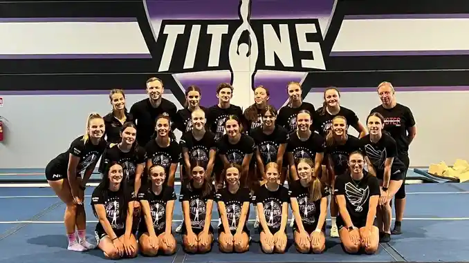 Dall'Austria ad Alba per il cheerleading: tre coach in visita alla palestra Titans