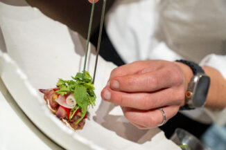 Lo spettacolo dei Cooking show in sala Beppe Fenoglio