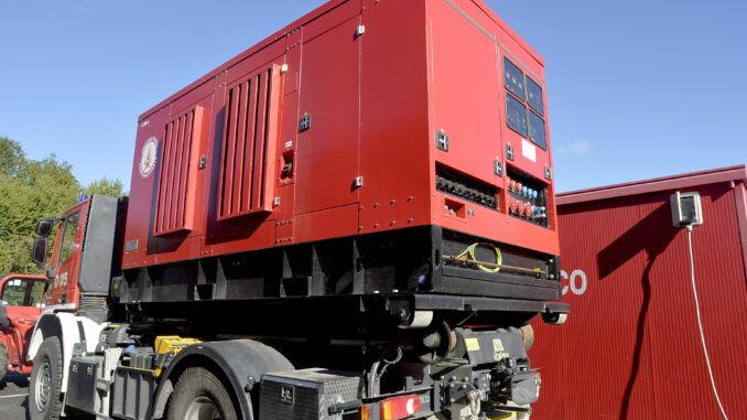 Il primo campo base mobile dei Vigili del fuoco è made in Cuneo