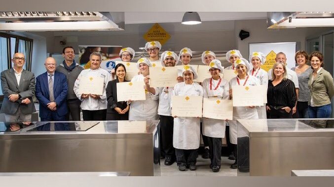 Immagine Gli studenti di cucina del Niagara College Culinary Arts Program (Canada) diplomati da Alba Accademia Alberghiera