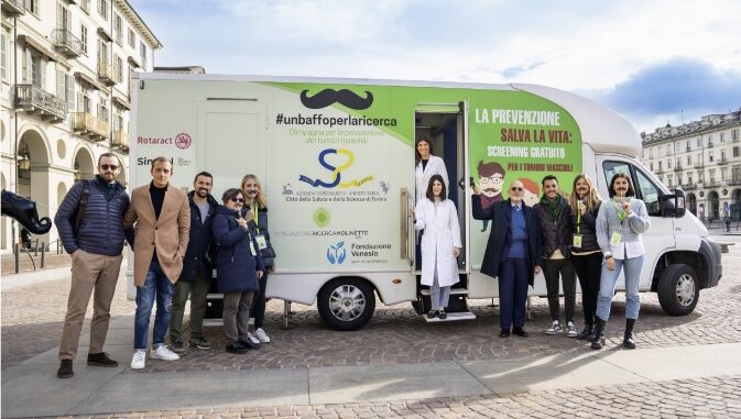 Al via la campagna “Un baffo per la ricerca” rivolta alla prevenzione tumori maschili