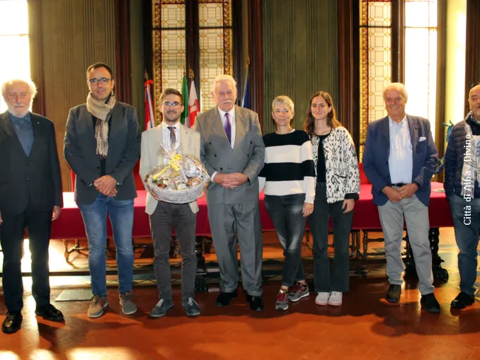 Gemelli in visita ad Alba. Accolte le delegazioni di Arlon, Beausoleil e Böblingen 1