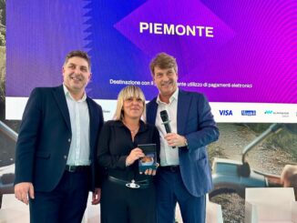 Piemonte, menzione speciale al premio cashless destination per l'importante utilizzo di pagamenti elettronici