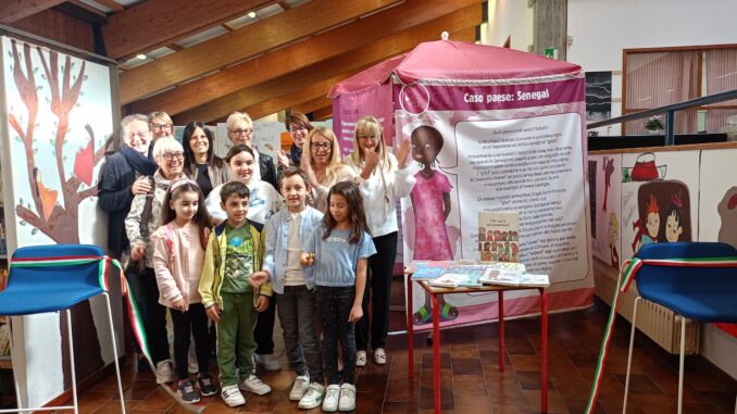 Inaugurato un nuovo spazio di gioco alla scuola Rodari con il progetto Regione 4.7