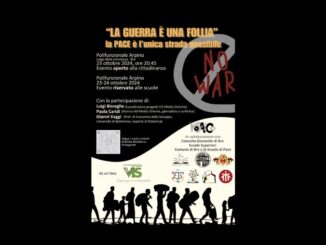Con la Scuola di Pace di Bra per ribadire che “La guerra è una follia”