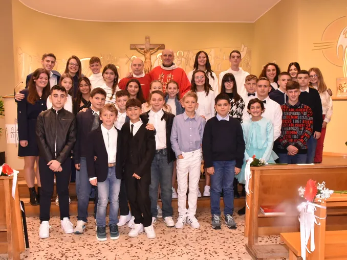 Ventuno ragazzi hanno ricevuto il sacremento della Cresima ai Salesiani di Bra