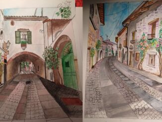 “Tra le Langhe e la Riviera”, mostra di Daniela Ciravegna alla Biblioteca civica di Alba