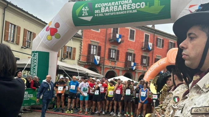 L’opera di Mascarello premierà il più veloce dell’Ecomaratona di domenica 27 ottobre