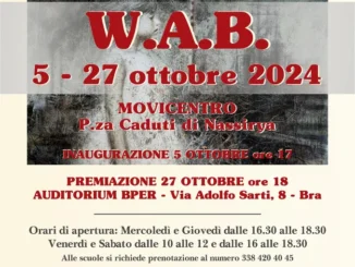 Al Movicentro di Bra torna Wab, biennale della creatività