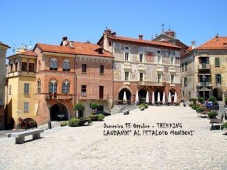 Petaloso Mondovì: un trekking colorifico e speculativo dentro e fuori il petalo arancio del sentiero Landandé