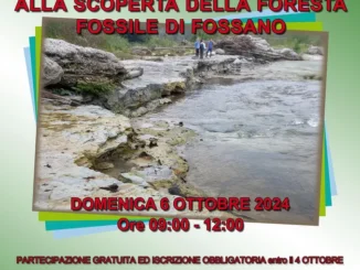 Settimana del pianeta Terra: Bra visita la foresta fossile di Fossano
