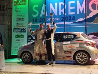 Rally: a Sanremo Sergio Patetta e Alessandro Alocco vincono nella loro categoria