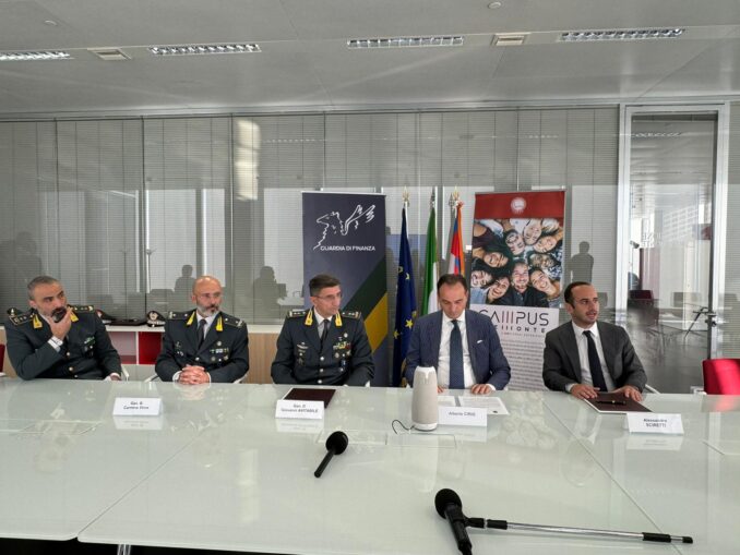 EDISU Piemonte e Guardia di Finanza: firmato protocollo d'intesa per il contrasto alle frodi nel diritto allo studio universitario 2