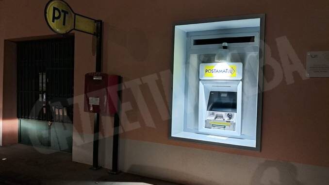 Installato un nuovo Postamat presso l'ufficio di Rocchetta Belbo