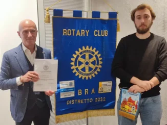 Al Rotary club di Bra si è parlato della Madonna dei fiori