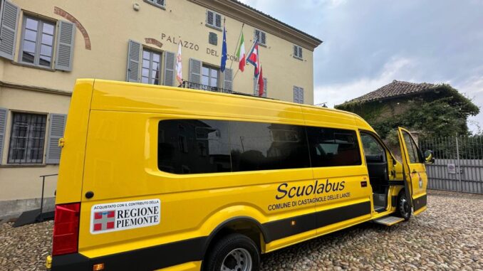Un milione di euro investiti dalla Regione Piemonte per l’acquisto di nuovi scuolabus