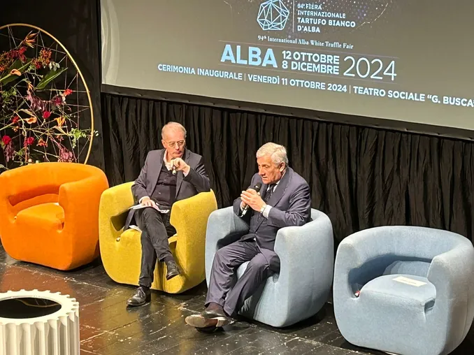 Il vicepremier Tajani inaugura l'edizione 2024 della Fiera