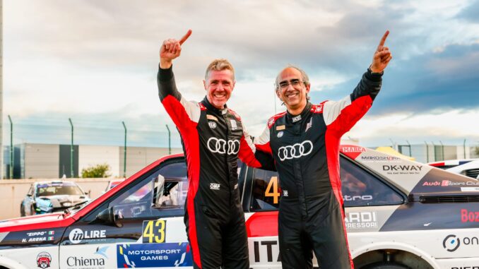 Rally storici: Nicola Arena, navigatore di Andrea Zivian, trionfa ai Fia Motorsport games 3