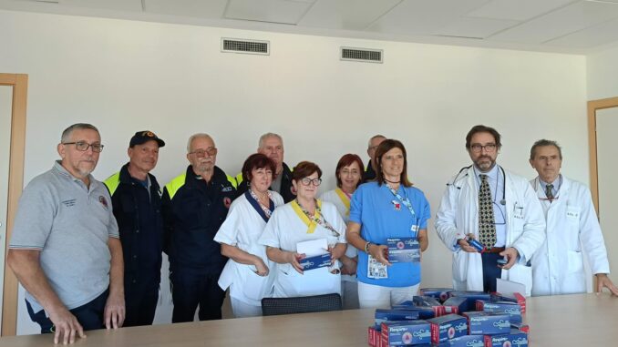 La Protezione civile di Ceresole d'Alba dona 30 respiratori per i bambini