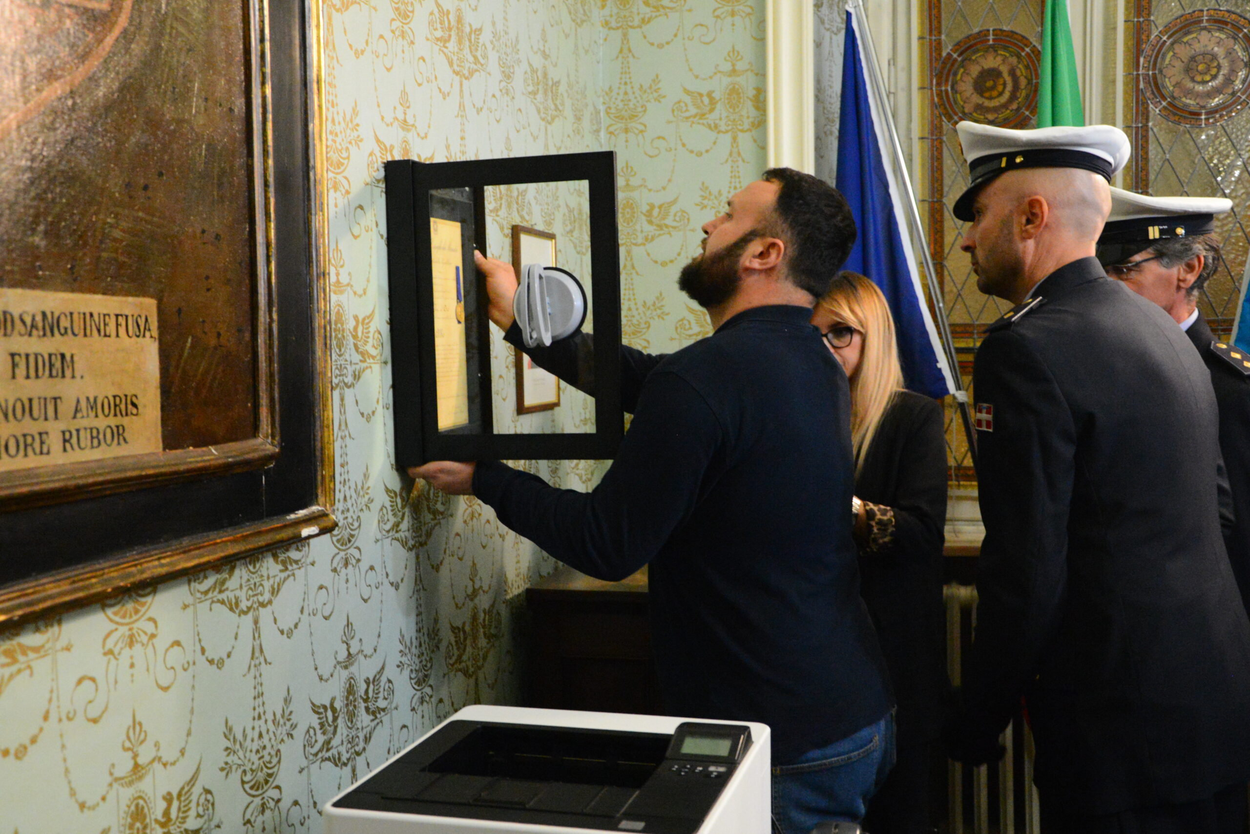 La Medaglia d'oro è tornata in Municipio. «La memoria sta nelle scelte», ha detto Revelli (FOTO) 6