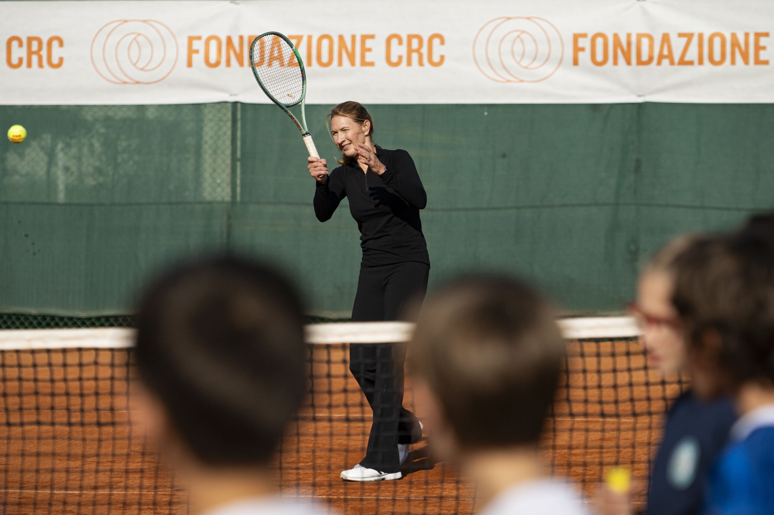 Emozioni speciali al palazzetto di Cuneo: in 3.500 per Steffi Graf e Andre Agassi 6